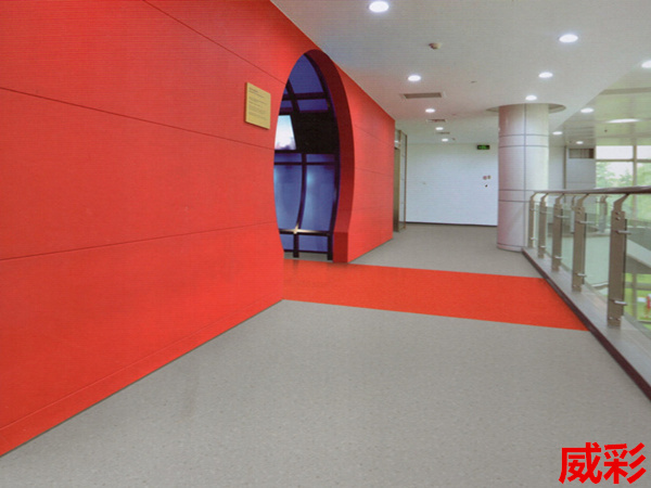 卡曼国际-威彩密实底商用卷材pvc塑胶地板